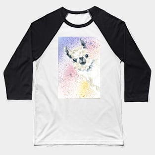 Rainbow Alpaca Baseball T-Shirt